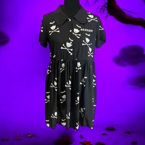 DOLLS KILL X EMILY THE STRANGE BABYDOLL DRESS – SIZE SMALL